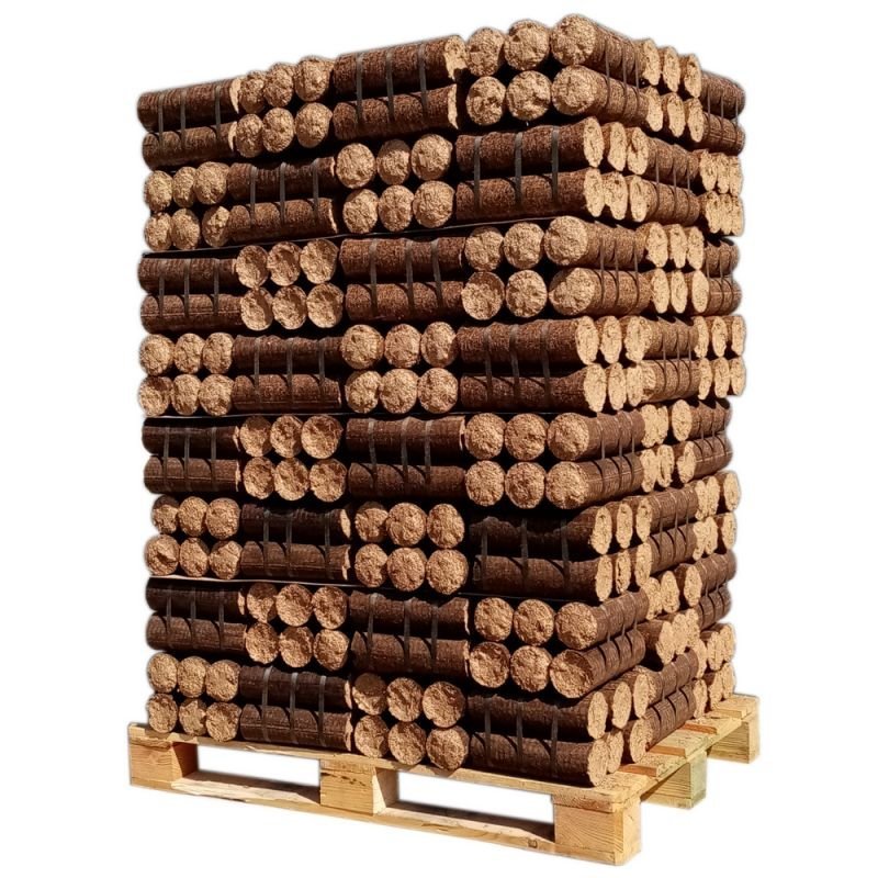 Holzbriketts Laub- und Nadelholz – Palette mit 960 kg