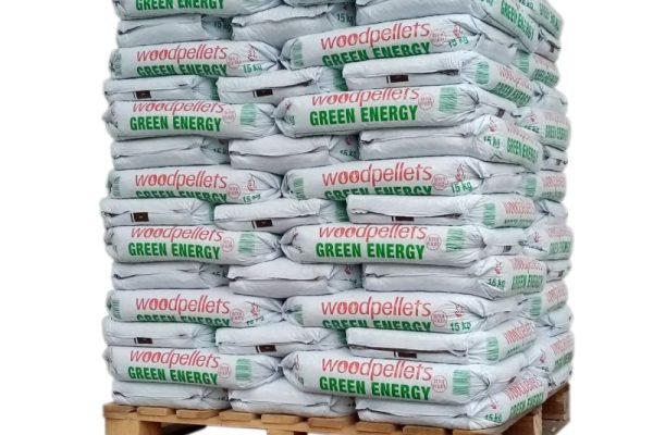Holzpellets Green Energy – Palette mit 65 Säcken à 15 kg