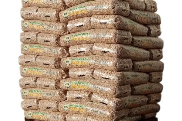 Holzpellets Bioenergie – Palette mit 66 Säcken à 15 kg