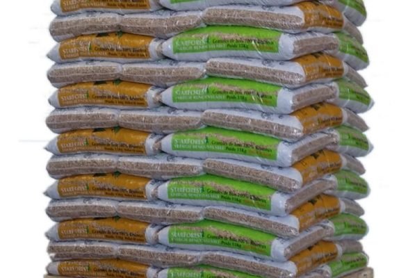 Holzpellets Starforest – Palette mit 70 Säcken à 15 kg