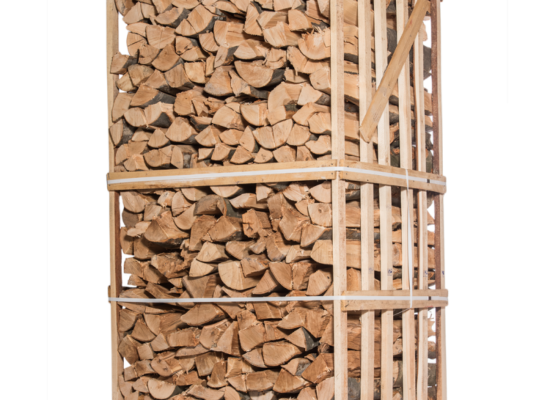 Scheitholz 40–45 cm kammergetrocknet – Palette 2 m³ (ca. 2,7 RM)