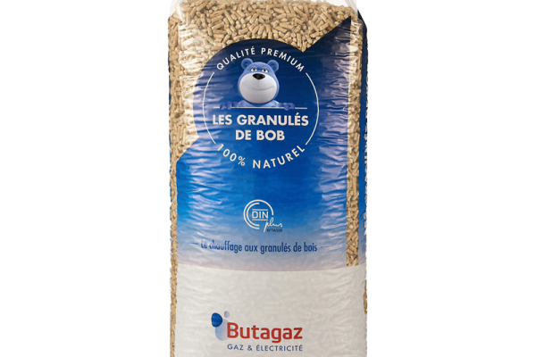 Holzpellets DINplus Nadelholz – Palette mit 66 Sack à 15 kg