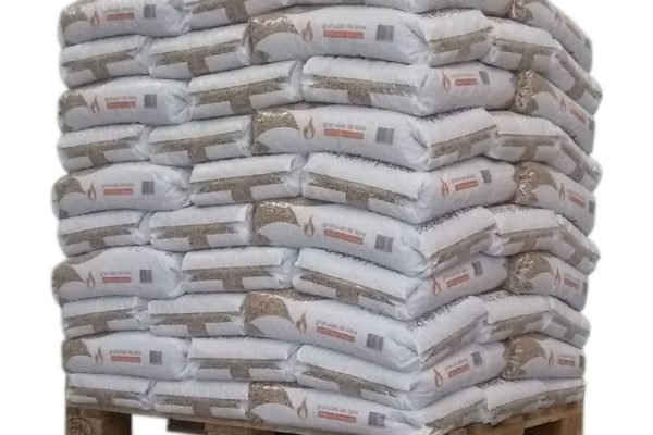 Holzpellets Sunpower – Palette mit 70 Säcken à 15 kg